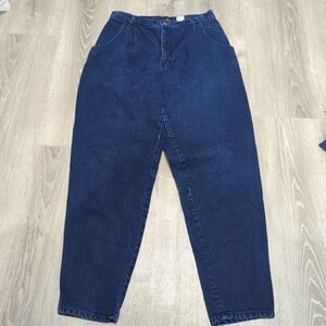 Vintage Women's‎ Size 16 (32x30) Sasson Mom Jeans With Pleated Front Lp52